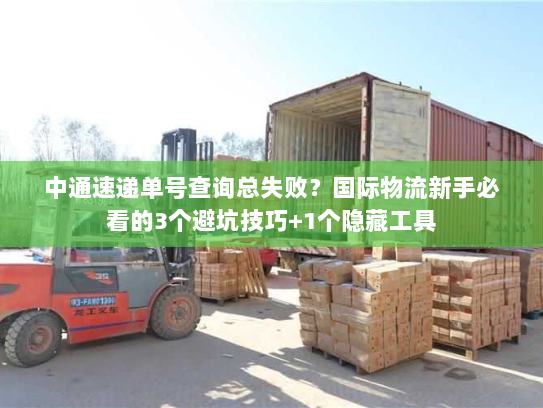 中通速递单号查询总失败?国际物流新手必看的3个避坑技巧+1个隐藏工具 中通速递单号查询总失败?国际物流新手必看的3个避坑技巧+1个隐藏工具