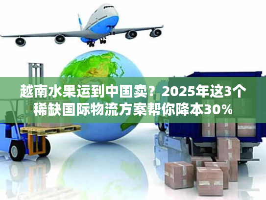 越南水果运到中国卖？2025年这3个稀缺国际物流方案帮你降本30%