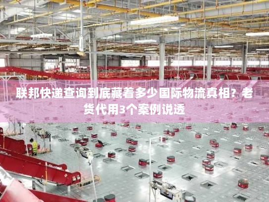 联邦快递查询到底藏着多少国际物流真相?老货代用3个案例说透 联邦快递查询到底藏着多少国际物流真相?老货代用3个案例说透