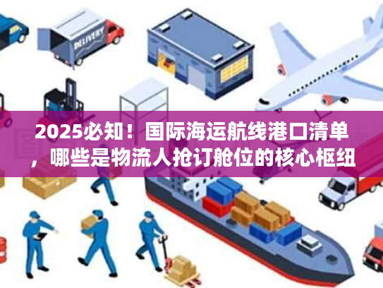 2025必知！国际海运航线港口清单，哪些是物流人抢订舱位的核心枢纽？