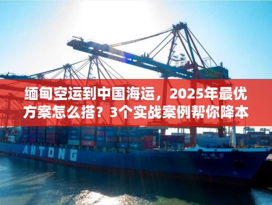 缅甸空运到中国海运，2025年最优方案怎么搭？3个实战案例帮你降本增效