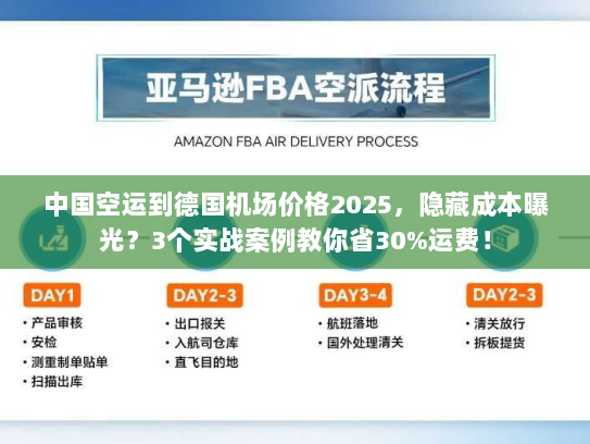 中国空运到德国机场价格2025，隐藏成本曝光？3个实战案例教你省30%运费！