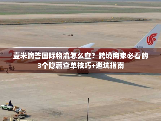 壹米滴答国际物流怎么查?跨境商家必看的3个隐藏查单技巧+避坑指南 壹米滴答国际物流怎么查?跨境商家必看的3个隐藏查单技巧+避坑指南