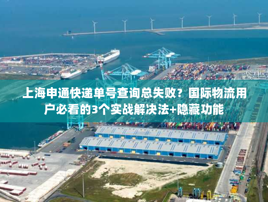上海申通快递单号查询总失败？国际物流用户必看的3个实战解决法+隐藏功能