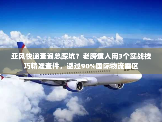 亚风快递查询总踩坑？老跨境人用3个实战技巧精准查件，避过90%国际物流雷区