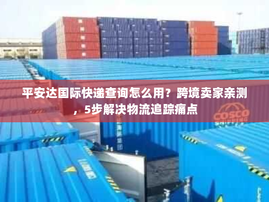 平安达国际快递查询怎么用？跨境卖家亲测，5步解决物流追踪痛点
