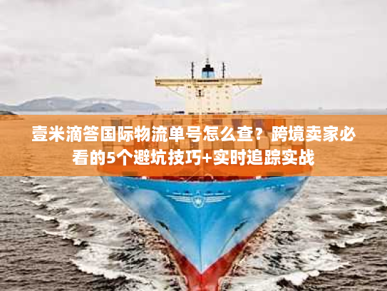 壹米滴答国际物流单号怎么查?跨境卖家必看的5个避坑技巧+实时追踪实战 壹米滴答国际物流单号怎么查?跨境卖家必看的5个避坑技巧+实时追踪实战
