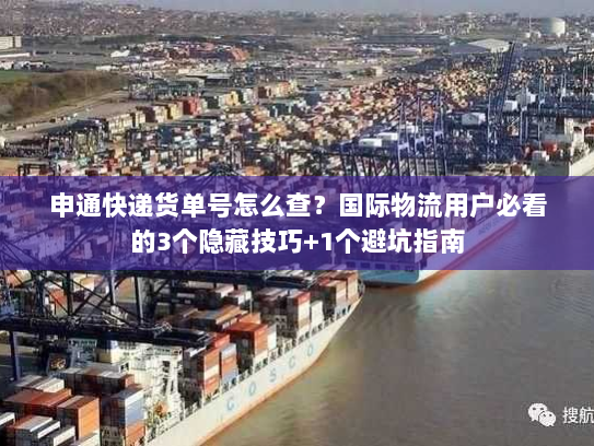 申通快递货单号怎么查?国际物流用户必看的3个隐藏技巧+1个避坑指南 申通快递货单号怎么查?国际物流用户必看的3个隐藏技巧+1个避坑指南