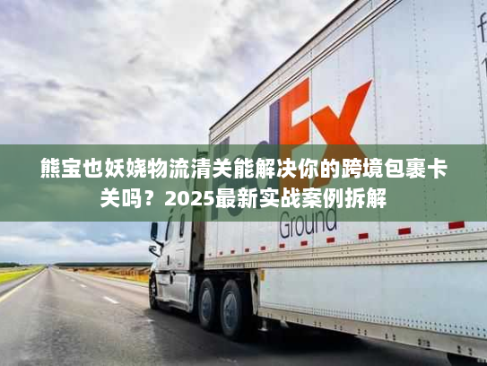 熊宝也妖娆物流清关能解决你的跨境包裹卡关吗？2025最新实战案例拆解