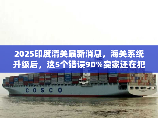 2025印度清关最新消息，海关系统升级后，这5个错误90%卖家还在犯！