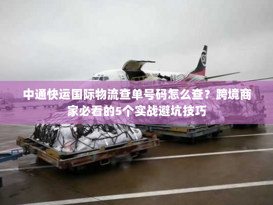 中通快运国际物流查单号码怎么查?跨境商家必看的5个实战避坑技巧 中通快运国际物流查单号码怎么查?跨境商家必看的5个实战避坑技巧
