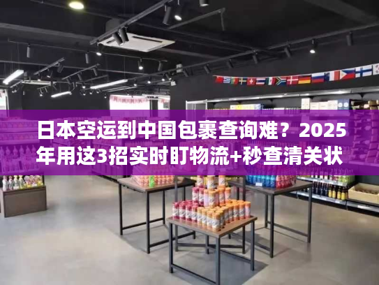 日本空运到中国包裹查询难？2025年用这3招实时盯物流+秒查清关状态！