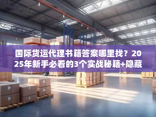 国际货运代理书籍答案哪里找？2025年新手必看的3个实战秘籍+隐藏资源