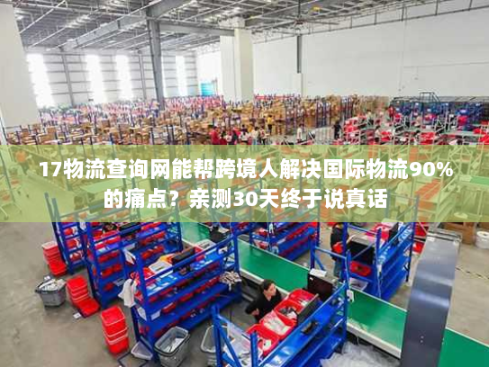 17物流查询网能帮跨境人解决国际物流90%的痛点？亲测30天终于说真话