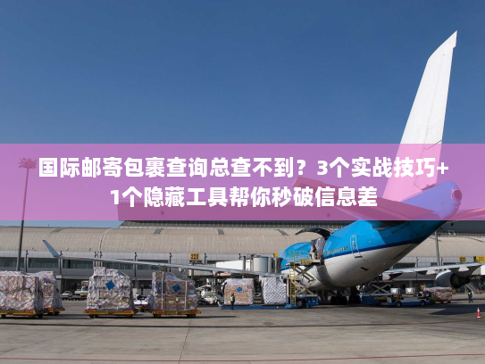 国际邮寄包裹查询总查不到？3个实战技巧+1个隐藏工具帮你秒破信息差