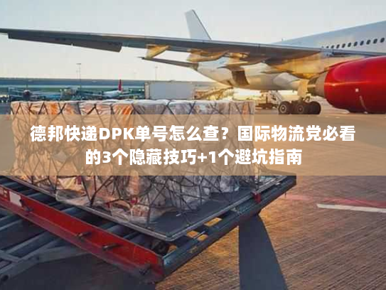德邦快递DPK单号怎么查？国际物流党必看的3个隐藏技巧+1个避坑指南