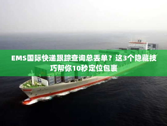 EMS国际快递跟踪查询总丢单?这3个隐藏技巧帮你10秒定位包裹 EMS国际快递跟踪查询总丢单?这3个隐藏技巧帮你10秒定位包裹
