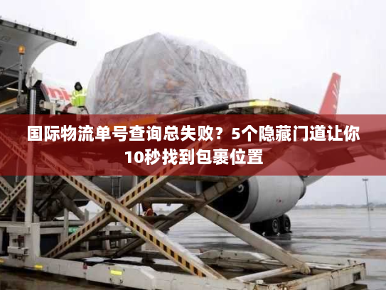 国际物流单号查询总失败？5个隐藏门道让你10秒找到包裹位置