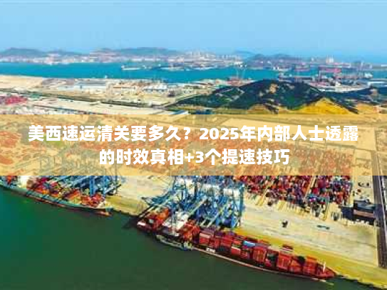 美西速运清关要多久？2025年内部人士透露的时效真相+3个提速技巧
