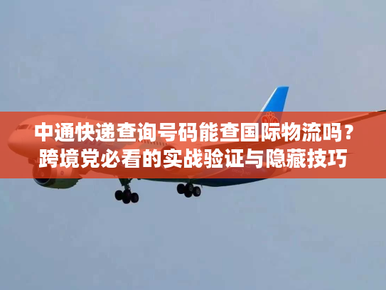 中通快递查询号码能查国际物流吗?跨境党必看的实战验证与隐藏技巧 中通快递查询号码能查国际物流吗?跨境党必看的实战验证与隐藏技巧
