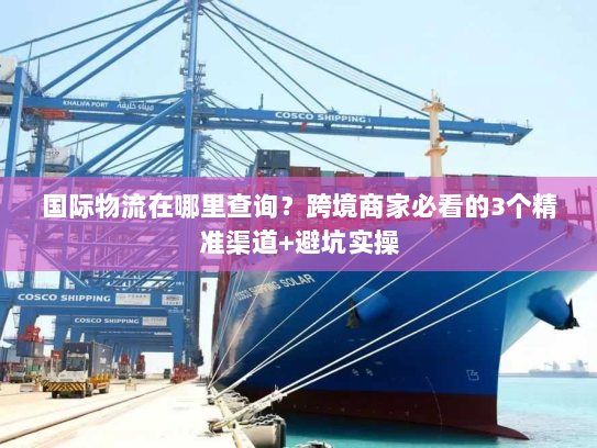 国际物流在哪里查询？跨境商家必看的3个精准渠道+避坑实操