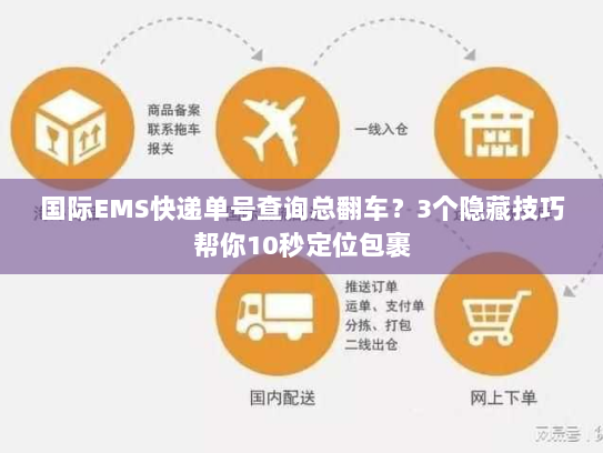 国际EMS快递单号查询总翻车？3个隐藏技巧帮你10秒定位包裹