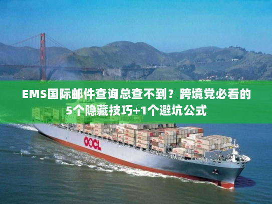 EMS国际邮件查询总查不到？跨境党必看的5个隐藏技巧+1个避坑公式