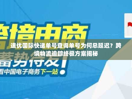 速优国际快递单号查询单号为何总延迟？跨境物流追踪终极方案揭秘