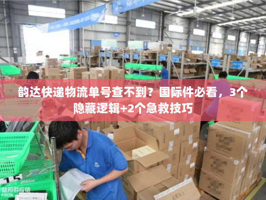 韵达快递物流单号查不到?国际件必看,3个隐藏逻辑+2个急救技巧 韵达快递物流单号查不到?国际件必看,3个隐藏逻辑+2个急救技巧