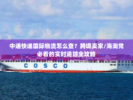 中通快递国际物流怎么查?跨境卖家/海淘党必看的实时追踪全攻略 中通快递国际物流怎么查?跨境卖家/海淘党必看的实时追踪全攻略