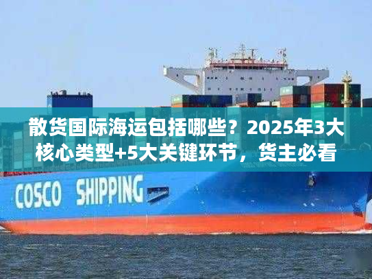 散货国际海运包括哪些？2025年3大核心类型+5大关键环节，货主必看的冷门细节