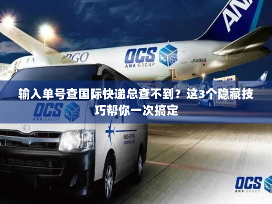 输入单号查国际快递总查不到？这3个隐藏技巧帮你一次搞定