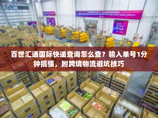 百世汇通国际快递查询怎么查？输入单号1分钟搞懂，附跨境物流避坑技巧