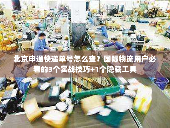 北京申通快递单号怎么查？国际物流用户必看的3个实战技巧+1个隐藏工具