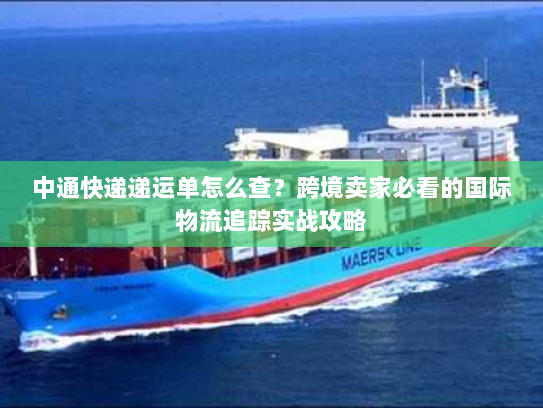 中通快递递运单怎么查?跨境卖家必看的国际物流追踪实战攻略 中通快递递运单怎么查?跨境卖家必看的国际物流追踪实战攻略