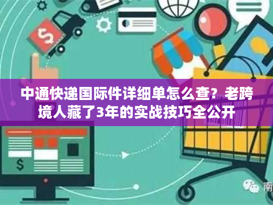 中通快递国际件详细单怎么查？老跨境人藏了3年的实战技巧全公开