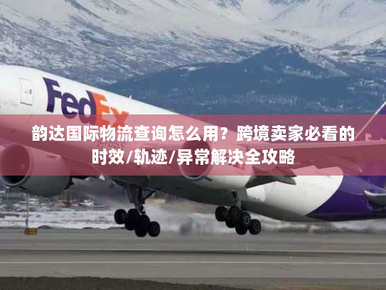 韵达国际物流查询怎么用？跨境卖家必看的时效/轨迹/异常解决全攻略