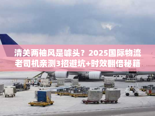 清关两袖风是噱头？2025国际物流老司机亲测3招避坑+时效翻倍秘籍