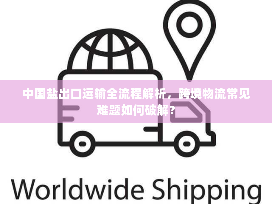 中国盐出口运输全流程解析，跨境物流常见难题如何破解？