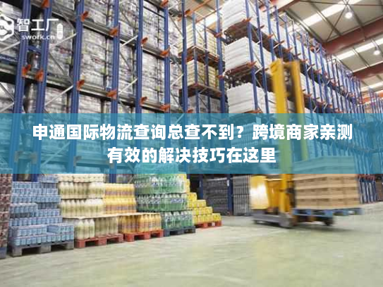 申通国际物流查询总查不到？跨境商家亲测有效的解决技巧在这里