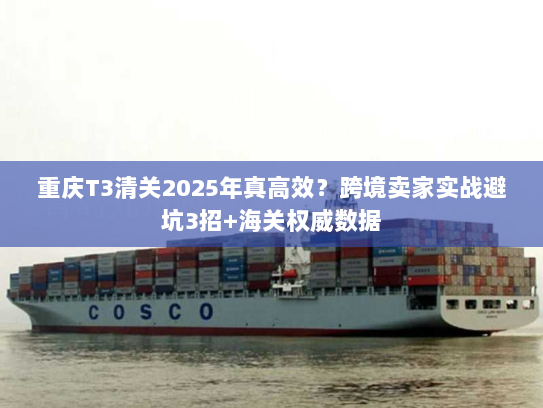 重庆T3清关2025年真高效？跨境卖家实战避坑3招+海关权威数据