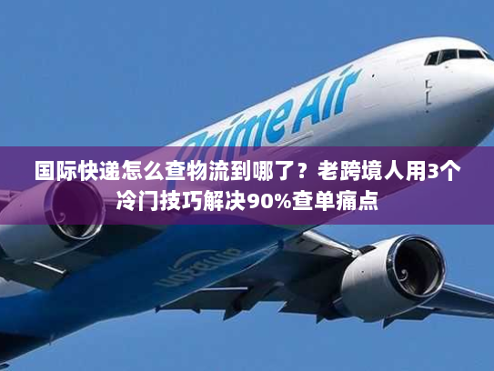 国际快递怎么查物流到哪了?老跨境人用3个冷门技巧解决90%查单痛点 国际快递怎么查物流到哪了?老跨境人用3个冷门技巧解决90%查单痛点