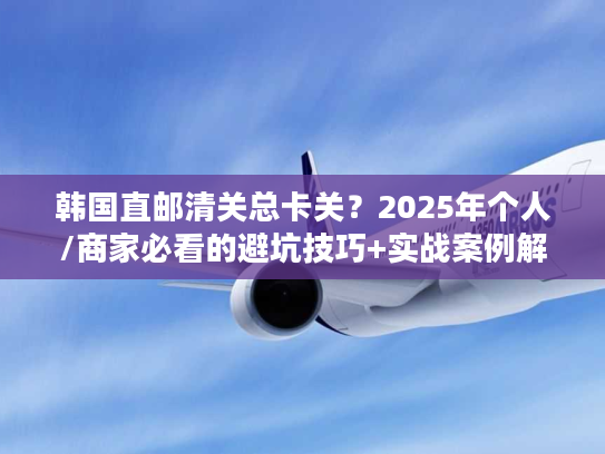 韩国直邮清关总卡关?2025年个人/商家必看的避坑技巧+实战案例解析 韩国直邮清关总卡关?2025年个人/商家必看的避坑技巧+实战案例解析