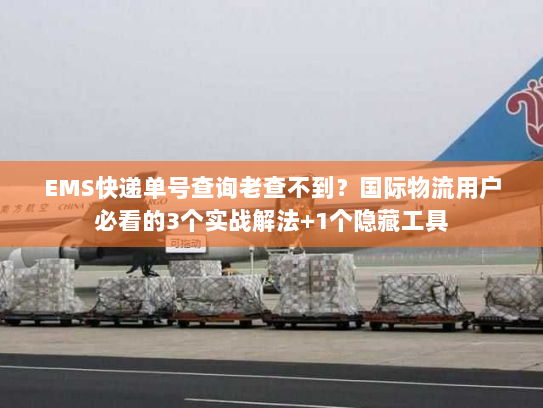 EMS快递单号查询老查不到？国际物流用户必看的3个实战解法+1个隐藏工具