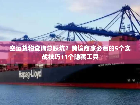 空运货物查询总踩坑?跨境商家必看的5个实战技巧+1个隐藏工具 空运货物查询总踩坑?跨境商家必看的5个实战技巧+1个隐藏工具