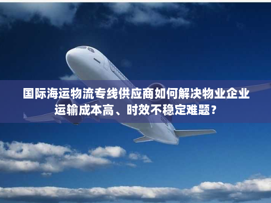 国际海运物流专线供应商如何解决物业企业运输成本高、时效不稳定难题？