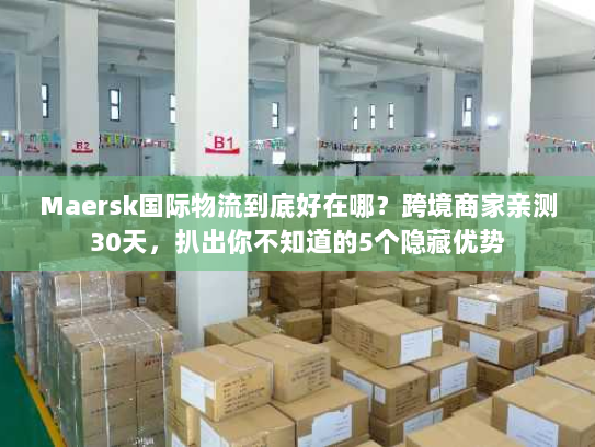 Maersk国际物流到底好在哪？跨境商家亲测30天，扒出你不知道的5个隐藏优势