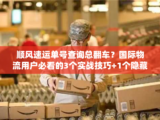 顺风速运单号查询总翻车？国际物流用户必看的3个实战技巧+1个隐藏工具