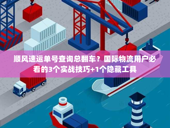 顺风速运单号查询总翻车？国际物流用户必看的3个实战技巧+1个隐藏工具