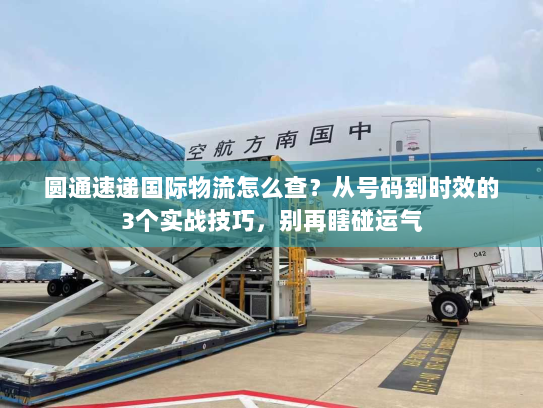 圆通速递国际物流怎么查?从号码到时效的3个实战技巧,别再瞎碰运气 圆通速递国际物流怎么查?从号码到时效的3个实战技巧,别再瞎碰运气